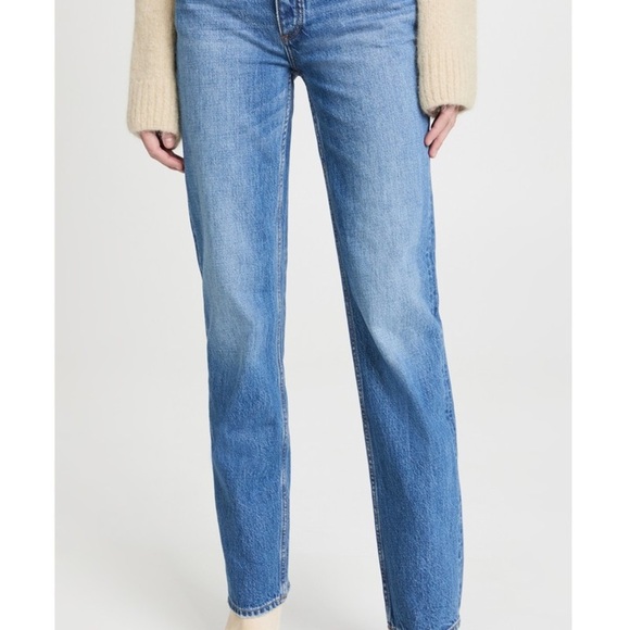 rag & bone Alex straight leg jeans size 26 clean mick colorway  Blue Jeans - Picture 8 of 8